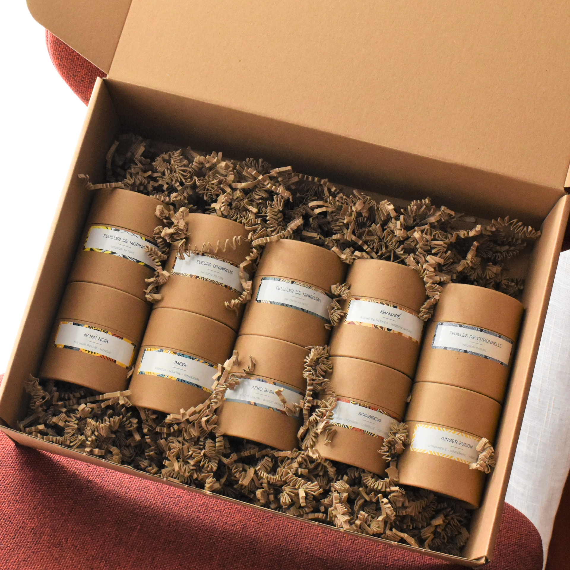 Coffret Initiation ou Cadeau - 6 tubes - Sels naturels du monde